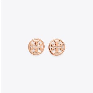 Tory Burch Miller Stud Earring - Rosegold